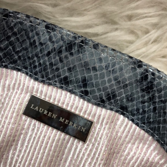 Lauren Merkin Leather Clutch Bag - Picture 6 of 8